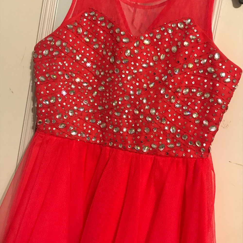 Pink Prom//Pageant Dress - Picture 3 of 6